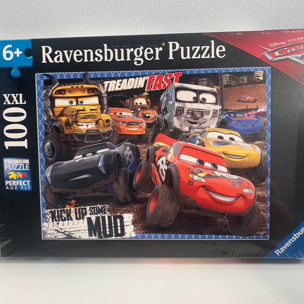 Ravensburger 12845 Disney Cars Mudders - 100 Piece